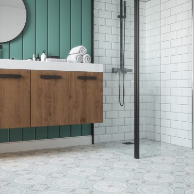 Metro White Gloss 10 x 20