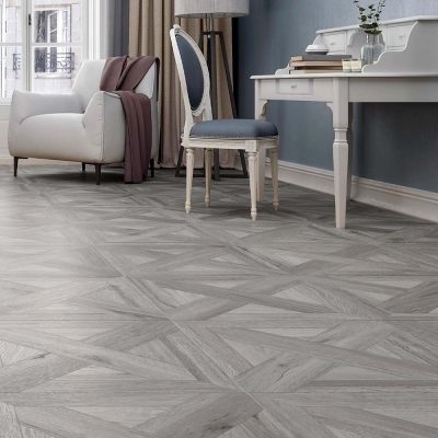 Argyll Parquet Grey Matt 60 x 60