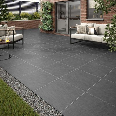 Baslow Black Matt 60 x 60
