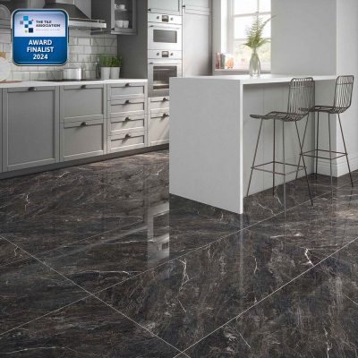 Zeus Midnight Black Polished 60 x 120